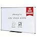 VIZ-PRO Magnetic Dry Erase Board, 36 X 24 Inches, Silver Aluminium Frame primary