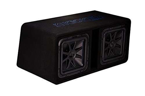Kicker 12" 3000W Dual Loaded Solo-Baric L7S Subwoofer Enclosure | 44DL7S122