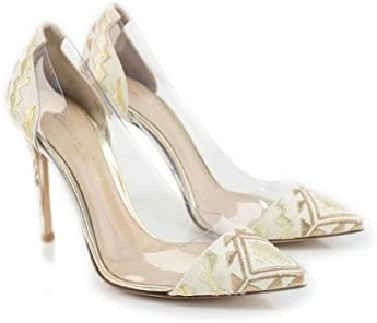 Gianvito Rossi Courts, Beige Fabric.