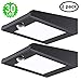 30 LED Solar Light Outdoor Xfelectronics Solar Motion Sensor Light Solar Powered Wireless Waterproof Exterior Security Solar Wall Light for Patio,Yard,Garden,Path,Driveway (2Pack)