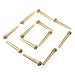 Simtyso 12pcs Ivory Acoustic Guitar ABS Plastic Bridge Pins