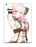 Hot 1016810K847478440 women pinkfinal xiii claire farron Anime Pop Culture Hard Plastic iPad Air cases