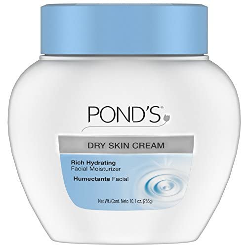 POND’S DRY SKIN CREAM FACIAL MOISTURIZER, RICH HYDRATION FOR DRY SKIN, 10.1 OZ