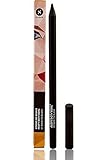 SUGAR Cosmetics Stroke Of Genius Heavy-Duty Kohl 01 Back to Black (Black), 1.2 g