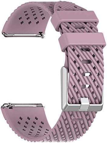 Personality Soft Silicone Replacement Wrist Strap Watch Band for Fitbit Versa Smart Watch S/L 10 Colors