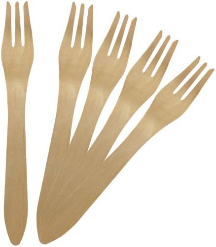 Birchware XL - Compostable Wooden Forks - 100/pcs. by Birchware