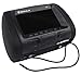Pair Rockville RHP7-BK 7” Black TFT-LCD Car Headrest TV Monitors w/Speakers+IR