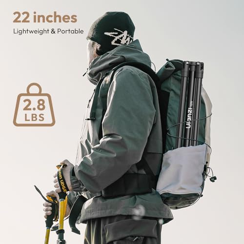ULANZI T270 Light Stand - 8.8FT/270cm Adjustable Photography Light Stand Tripod, Aluminum Portable Studio Lighting Stand for Softbox, LED Video Light, Reflector, Strobe, Photo Video Photography