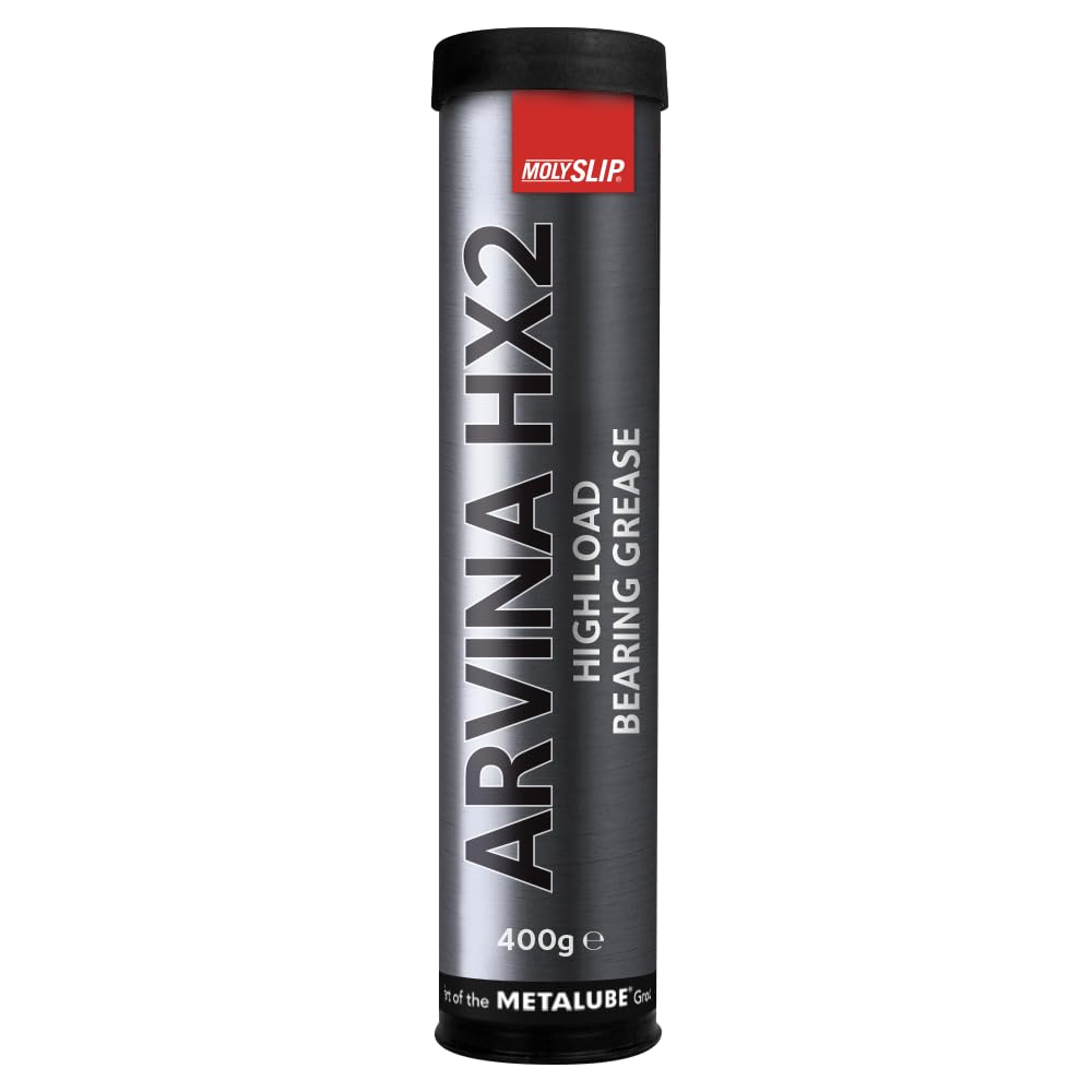 Molyslip Arvina HX2 High-Load Bearing Grease 400 g Cartridge