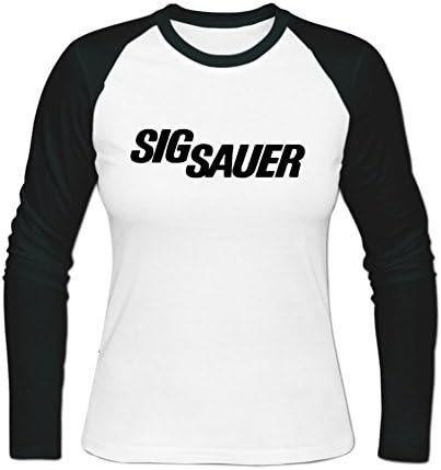 SIG SAUER Baseball T Shirts For Womens S White