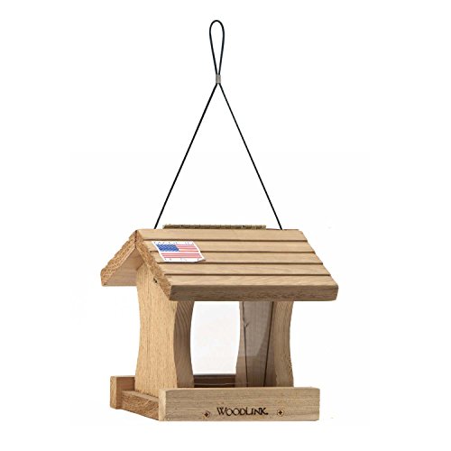 Amazon Com Woodlink At1 Deluxe Cedar Bird Feeder Wild Bird
