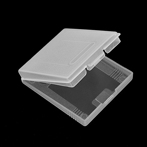 Baynne Clear Plastic Game Cartridge Cases Storage Box Protector Holder Dust Cover Replacement Shell for Nintendo Gameboy GB GBC GBP