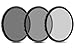 77mm Neutral Density Professional Camera Lens Filter Set (ND2 ND4 ND8), ND Filters with 77mm Filter Thread + Filters Pouch