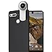 Essential Phone PH-1 Case, TUDIA Low Profile Design [LULA 2.0] [Improved Version] Polycarbonate Snap On Back Protective Cover for Essential Phone PH-1 (Compatible with 360 Camera) (Matte Black)