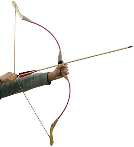 4 Colors Traditional Wooden Archery Recurve Bow for Youth Children Kids Lady Outdoor Hunting Target Shooting Sports Games Bow