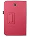 OMOTON Premium Leather Cover Case with Auto Wake/Sleep Function for Samsung Galaxy Note 8.0 inch GT-N5100/ N5110 Android Tablet (For Samsung Galaxy Note 8.0, Red)