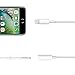 iPhone 7 / 7 plus / 8 / X Lightning to 3.5 mm Headphone Jack Adapter, (Support iOS 10.3, iOS 11)ADABUNNY Lightning Connector to 3.5mm AUX Female Audio for iPhone 7, 7 plus, 8, 8 plus, X(White)