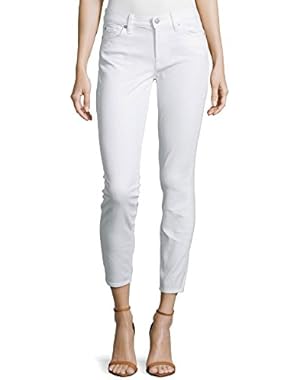 7 For All Mankind Gwenevere Cropped Super-Skinny Jeans (29)