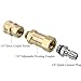 Tool Daily Quick Connecting Pivoting Coupler for Pressure Washer Nozzle, Cleaning Hard to Reach Areas, 3600 PSI 1/4” Plug, 360 Degree Rotation