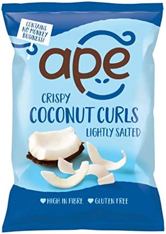 APE SNACKS | Coconut Puffs Lightly Salted | 22 x 25g (UK)