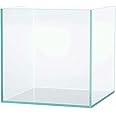 AWXZOM Small Nano Tall Rimless Tank, Glass Fish Tank, Betta Tank (2 Gallon 7.8x7.8x7.8inch/20x20x20cm)