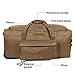ARMYCAMOUSA Military Tactical Wheeled Deployment Trolley Duffel Bag Heavy-Duty Camping Hiking Running Trekking (08360A Coyote)