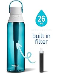 Brita 36387 Premium Water Filter Bottles, Sea Glass