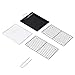 Outsunny Portable Charcoal Grill, Stainless Steel Folding Barbecue BBQ Grill with Pan, Grill Rack, Shelves and Hooks for Backyard Cooking, Camping, Picnic, Party, Tailgating and Travel