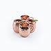 Kitchen Lifestyle Moscow Mule Mugs - Perfect Handle Size - 100% Copper Hammered 16oz, Great Combo Packs Available