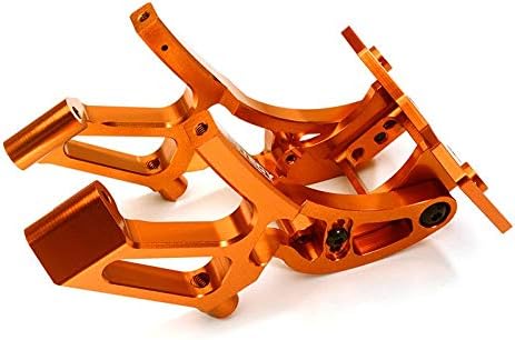 Integy RC Model Hop-ups C28326ORANGE Billet Machined Alloy Wing Mount for Traxxas 1/10 Revo & E-Revo (-2017)