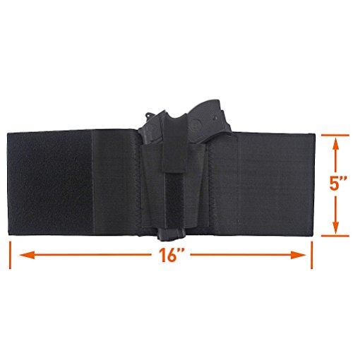 CREATRILL Ankle Holster with Padding for Concealed Carry with Elastic