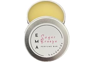 EMA Solid Perfume | Sugar Breeze | Scents of Vanilla, Rose, Orange, Sandalwood | Handmade in Canada