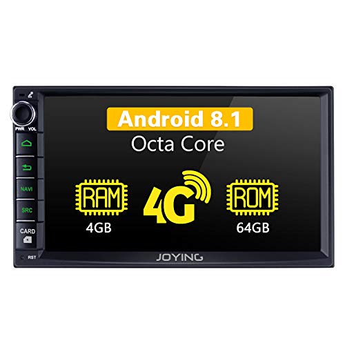 Buy Android Car Stereo JOYING Android 8.1 4GB + 64GB 7" Double Din