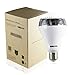 NINISEI Bluetooth Speaker Light Bulb,Smart Light,E27 6W Thousands of Light Colors,Support For Iphone, Android Phone. Party Lighting.