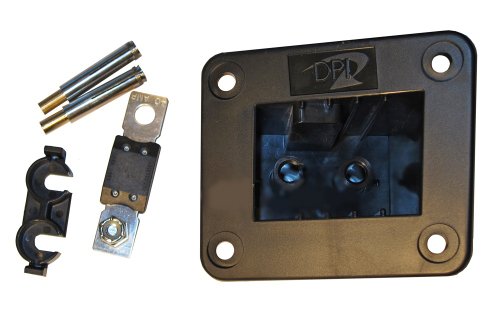 Battery Charger Female Connector Kit - E-Z-GO 48V Rect/Notch Receiver