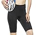 4ucycling Women's Cycling Spinning Padded Shorts Black UPF 50+ S