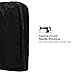 HOMEST 2 Pack Large Nylon Laundry Bag, Machine Washable Large Dirty Clothes Organizer, Easy Fit a Laundry Hamper or Basket, Can Carry Up to 4 Loads of Laundry, Black
