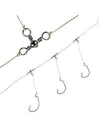 YONGZHI Giros de pesca de acero inoxidable y Duo Lock Snaps Barril giratorio Línea de pesca Conector de alta resistencia 20LB a 65LB con caja de viaje portátil