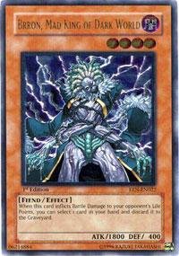 Yu-Gi-Oh! - Brron, Mad King of Dark World (EEN-EN022) - Elemental Energy - Unlimited Edition - Rare