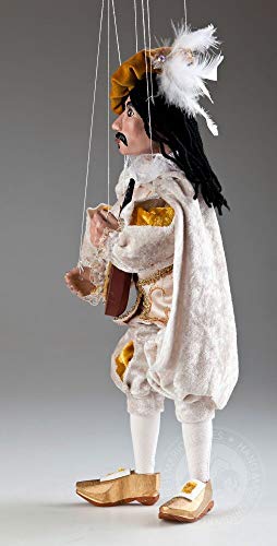 Ukulele Player Czech Marionette Puppet - Thumbnail 2