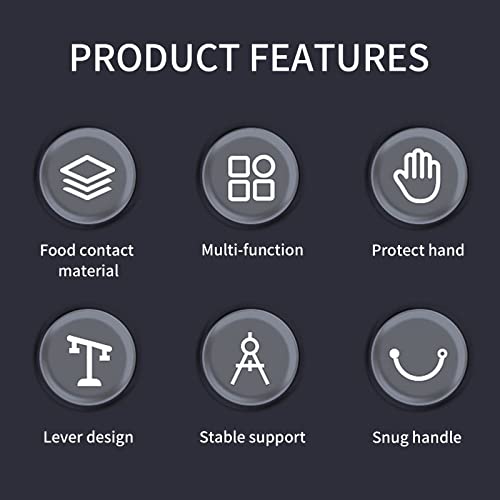 Vegetable Chopper Mandoline Slicer, Stainless Steel Panel, Cover 4 Blades, Veggie Slicer Food Cutter Apple Vegetable Onion Potato Salad Carrot Fruit Fish Meat Cutter with Container