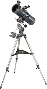 Celestron AstroMaster 114EQ Newtonian Reflector Telescope 114mm Dark Blue view 4