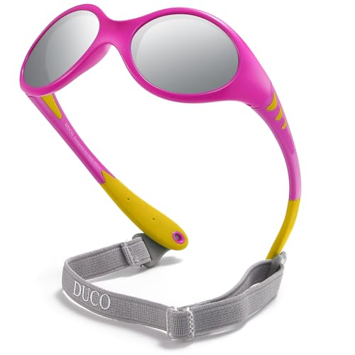 DUCO Baby Sunglasses 0-24 Months Polarized UV400 Protection Comfort Wear at Amazon
