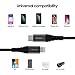 BENKS USB C to Lightning Cable [MFi Certified] Nylon Braided Fast Charging Cable Fit for iPhone12 pro max/mini/11 Pro Max/X/XS/Xs Max/SE (2nd Generation), iPad/Used with Power Delivery(0.25M)