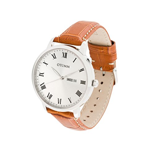 OTUMM Reloj analógico para Hombre de Cuarzo con Correa en Piel 02184