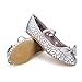 Hawkwell Girls Ballerina Flat Mary Jane Slip-on Dress Shoes (Toddler/Little Kid/Big Kid)