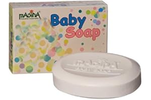 VORAGA Baby Soap for Tender Sensitive Skin by Madina 3.5 oz (6 Pack). MTC