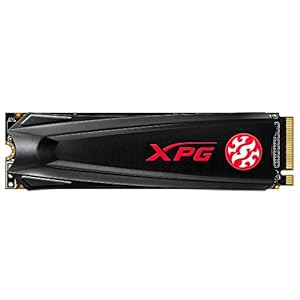 ADATA XPG GAMMIX S5 256GB M.2 Solid State Drive Gaming SD-harde schijf, zwart