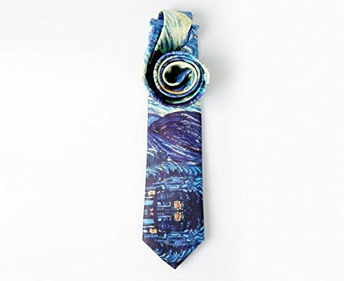 Men's Necktie Silk Polyester Fruit Juice Wide 3.14''(8cm) Gentleman Neck Ties Skinny - Thumbnail 4