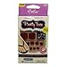 Cala Burgundy toe nail kit 28 count, 28 Count